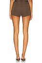 view 4 of 6 Oaklyn Short in Chocolate Brown