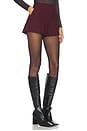 view 2 of 6 Emeri Short in Oxblood