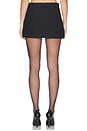 view 4 of 6 Ines Tweed Skort in Black Tweed