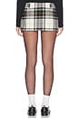 view 4 of 6 Cher Mini Skort in Blue Plaid Multi