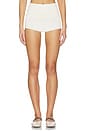 view 1 of 6 Lanney Knit Mini Short in Ivory