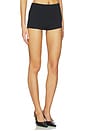 view 2 of 6 Lanney Knit Mini Short in Black