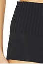 view 6 of 6 Lanney Knit Mini Short in Black