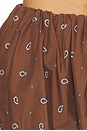 view 6 of 6 JUPE-SHORT TINA in Cowboy Brown