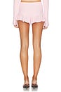 view 4 of 6 Cecilia Floral Embroidered Short in Pink Multi