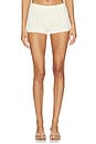 view 1 of 6 Fionah Rib Short in Ivory