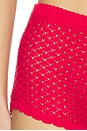 view 6 of 6 Daniella Pointelle Short in Red