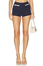 view 1 of 6 Cline Short in Navy & White