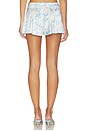 view 4 of 6 Alana Short in Blue Floral Print