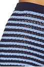 view 6 of 6 Muriel Stripe Short in Blue Multi