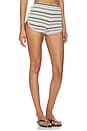 view 2 of 6 X Emma Rose Lorraine Short in Neutral Stripe Multi
