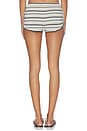 view 4 of 6 X Emma Rose Lorraine Short in Neutral Stripe Multi