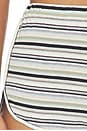 view 6 of 6 X Emma Rose Lorraine Short in Neutral Stripe Multi
