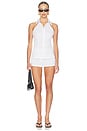 view 5 of 6 Brooks Short in White