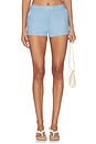 view 1 of 6 Aviana Short in Light Blue