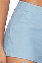 view 6 of 6 Aviana Short in Light Blue