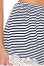 view 6 of 6 Remi Short in Navy & White Stripe
