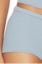 view 6 of 6 Shelbi Mini Short in Dusty Blue