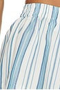 view 6 of 6 Sutton Short in Blue & Pink Stripe