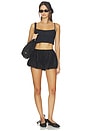 view 5 of 6 Caden Bubble Short in Black