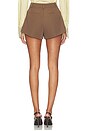 view 5 of 6 Jamie Short in Chocolate Brown