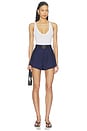 view 6 of 6 SHORT LORI  in Navy Blue