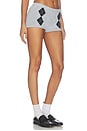 view 2 of 6 Gisselle Argyle Short in Grey Multi