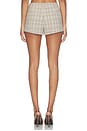 view 5 of 6 Bradley Short in Brown Multi Plaid