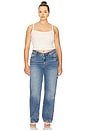 view 17 of 6 V Front Curve Jeans in Kiss Indigo