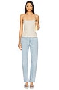 view 5 of 6 Baby Girl Straight Jeans in Sky Blue