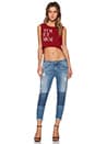 view 5 of 4 Ezra Cropped Slim Boyfriend Jean in Oxford