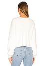 view 3 of 4 Malia V Neck Sweater in Ivory