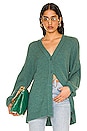 view 1 of 4 Bette Cardigan in Emerald Green