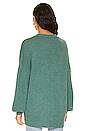 view 3 of 4 Bette Cardigan in Emerald Green