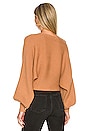 view 3 of 4 Olivia Off Shoulder Sweater in Tan