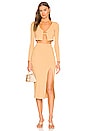 view 5 of 5 Sofia Cropped Cardigan in Golden Tan