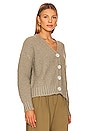 view 2 of 4 Lovers + Friends Lili Button Front Cardigan in Moss