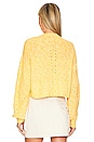 view 3 of 4 Lovers + Friends Ariella Cropped Pullover in Yellow Multi