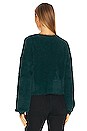 view 3 of 4 Malia V Neck Sweater in Dark Teal