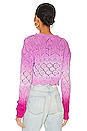 view 3 of 4 Florissa Ombre Sweater in Purple Ombre