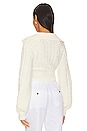 view 3 of 4 Mel Cable Knit Sweater in Ivory