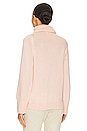 view 3 of 4 Deidra Cut Out Turtleneck Pullover in Light Pink