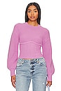view 1 of 4 Anastasia Knit Sweater in Pink
