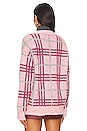 view 3 of 4 GILET DAMIA in Pink Plaid