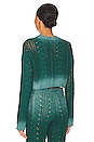 view 3 of 4 Jelissa Ombre Sweater in Green Ombre