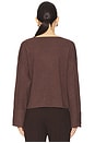 view 3 of 4 Aurelia V Neck in Brown