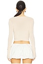 view 3 of 4 Ciara Cardigan in Beige
