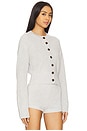 view 2 of 4 Darina Cardigan in Light Grey