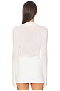 view 3 of 4 Ketra Polo Slim Cardigan in Light Beige