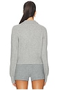 view 4 of 5 Mattelyn Polo Sweater in Heather Grey